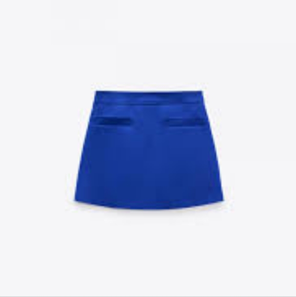 Zara 2 pcs Fitted blazer with pocket + Skirt - Picture 6 of 14